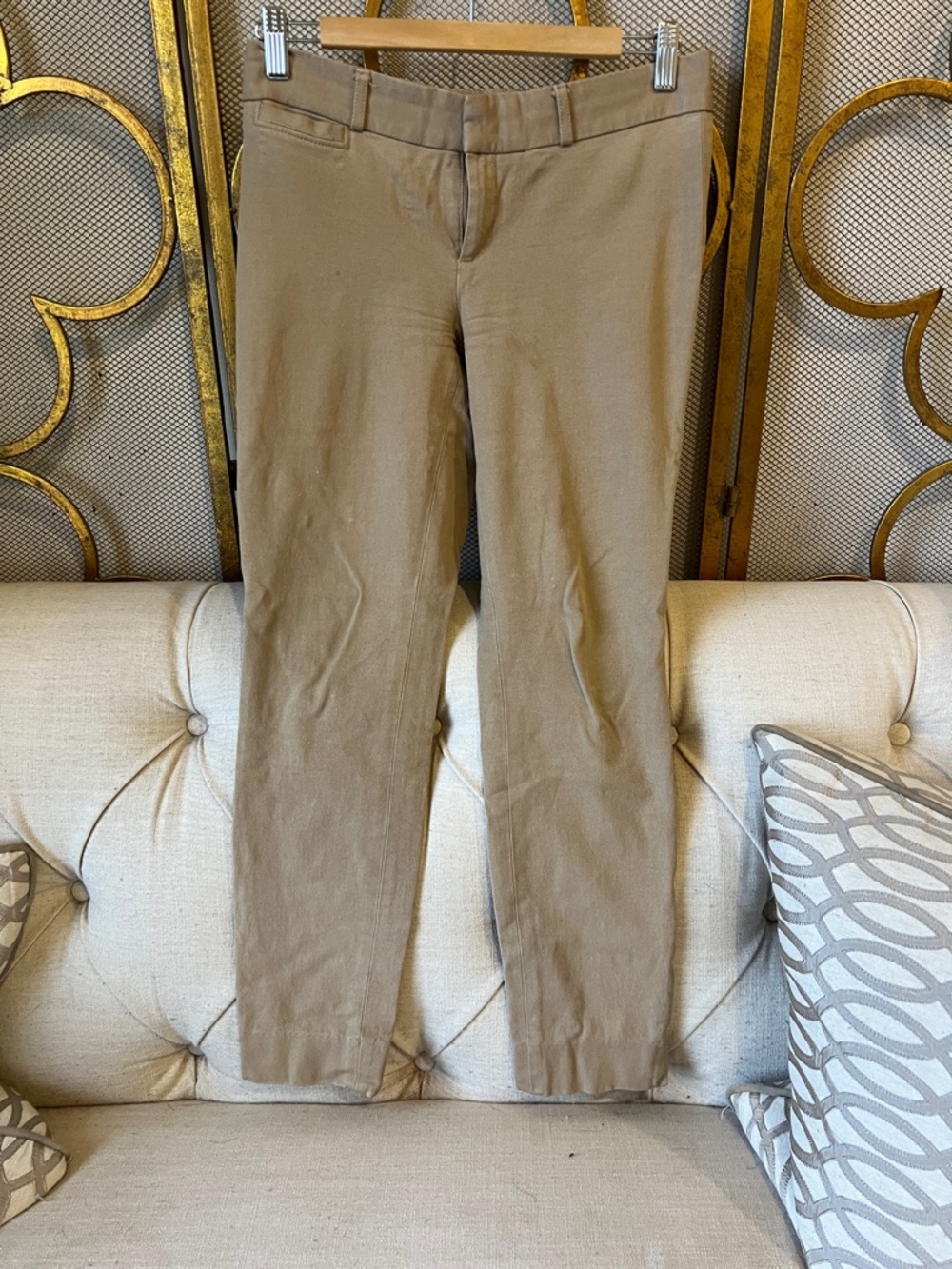 Banana Republic  Slim Chinos in Tan